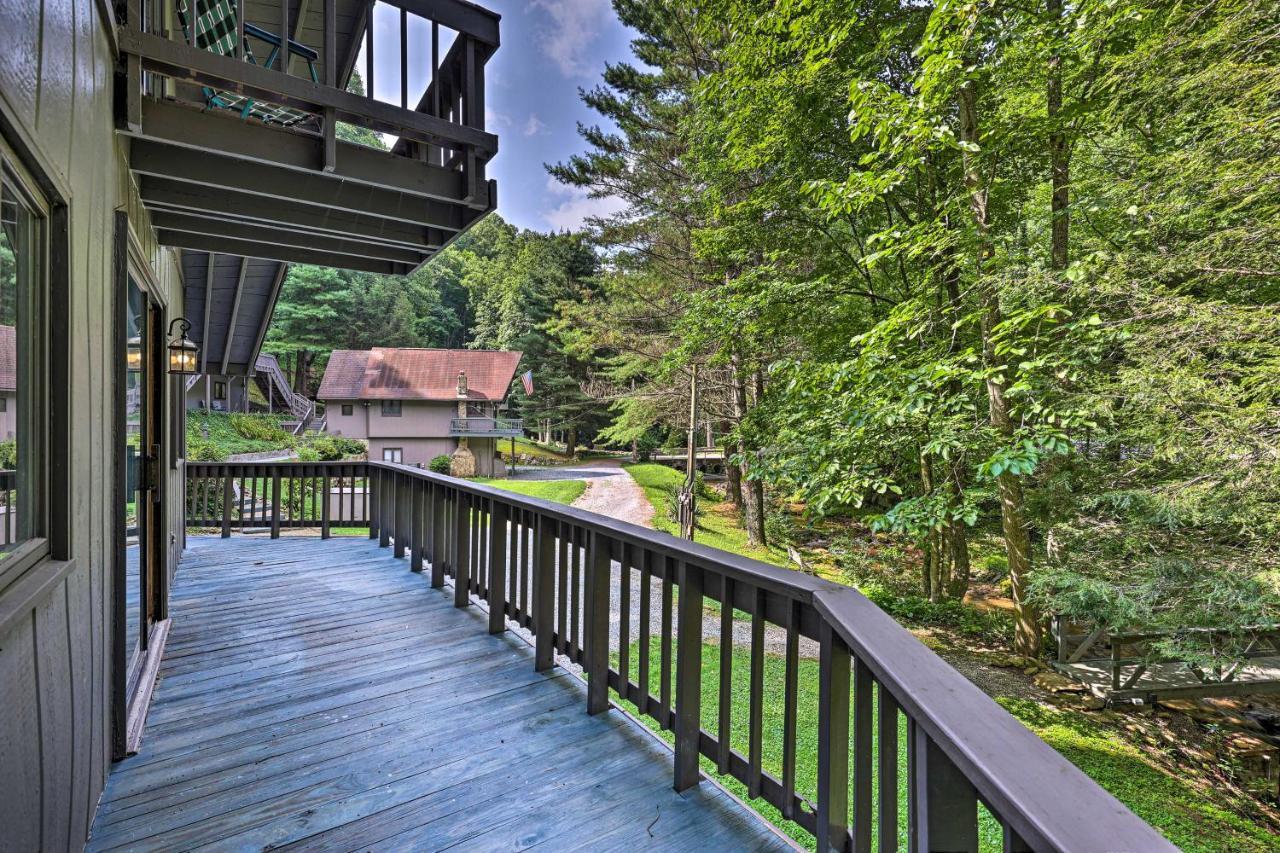 Roan Mountain Creekside Cabin Hike And Fish! Eksteriør bilde