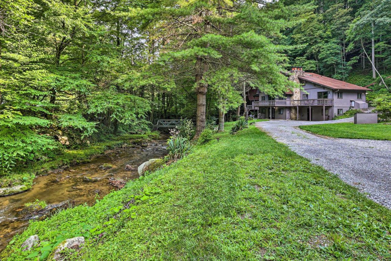 Roan Mountain Creekside Cabin Hike And Fish! Eksteriør bilde